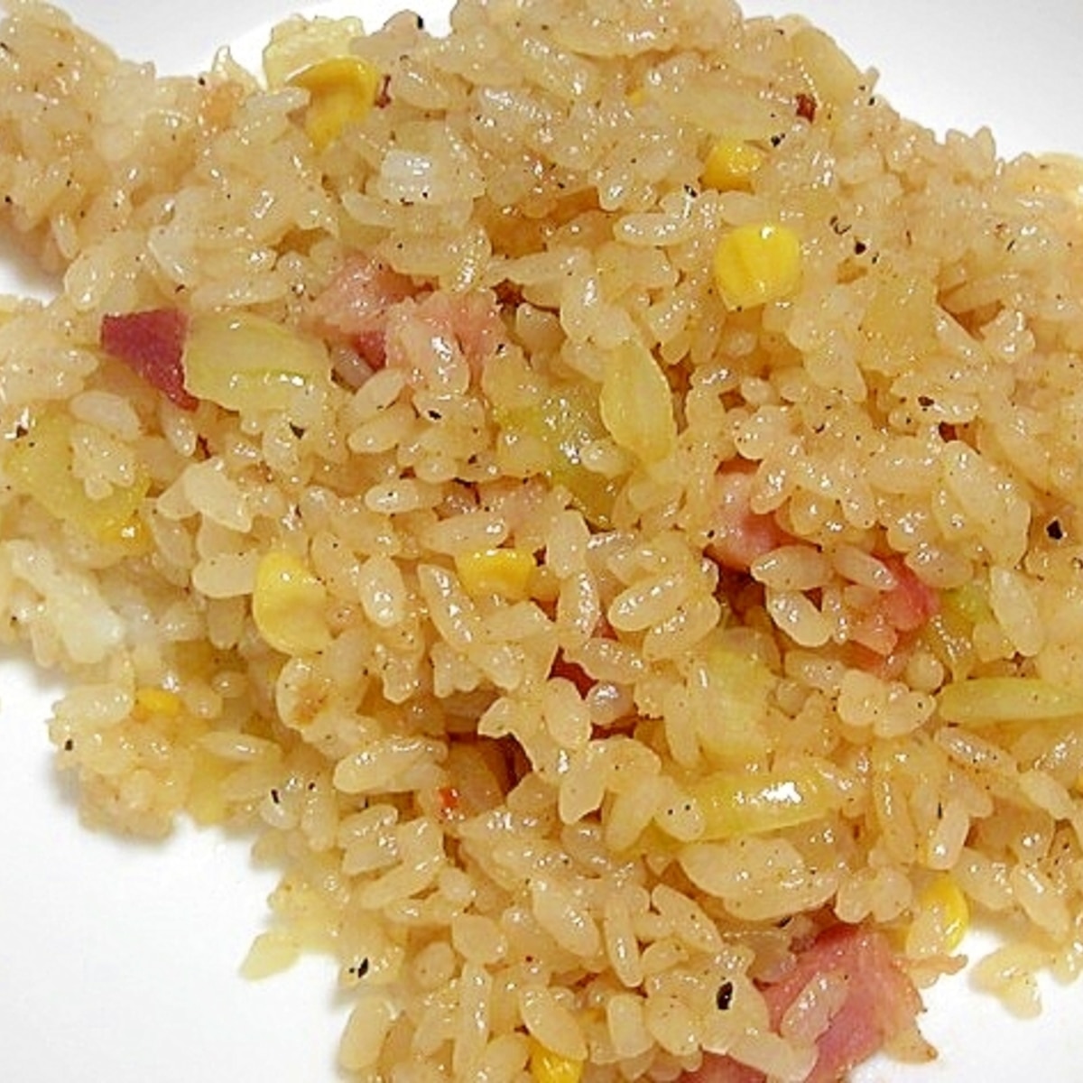 ベーコンとコーンの胡椒炒飯 レシピ 作り方 By デラみーやん 楽天レシピ